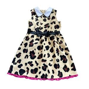 Harajuku Mini Leopard Dress Large 10/12